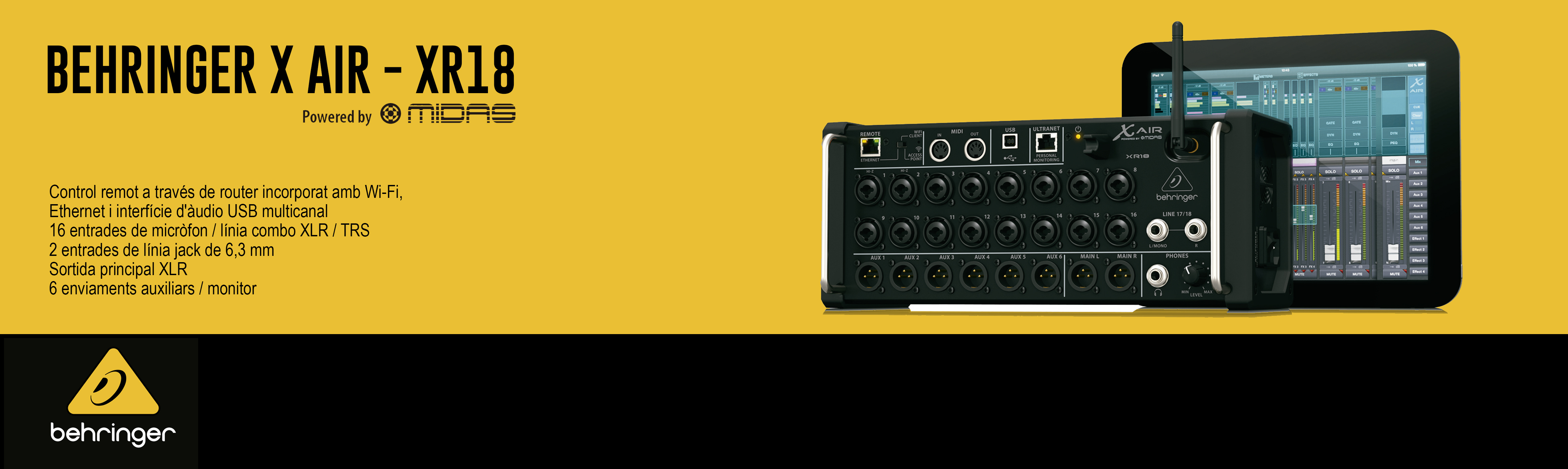 BEHRINGER X AIR XR18